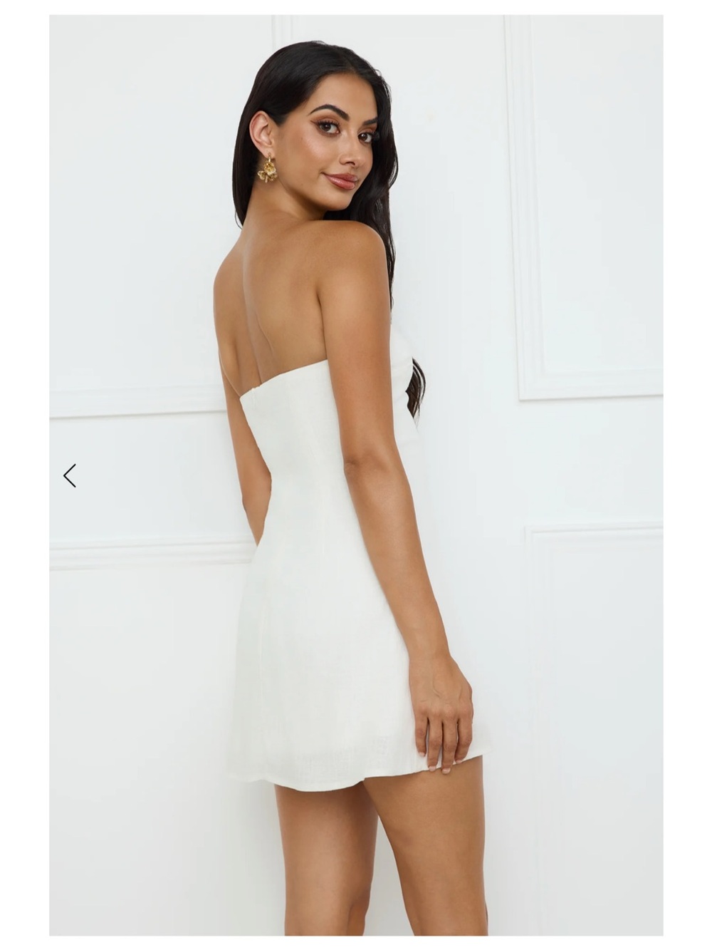 Lulus White Strapless Mini Dress - Picture 2 of 2